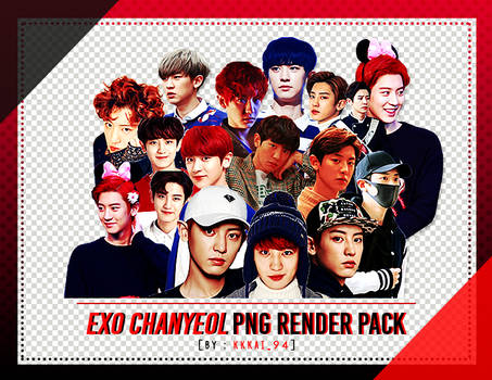 78/EXO Chayeol - PNG Random Render Pack