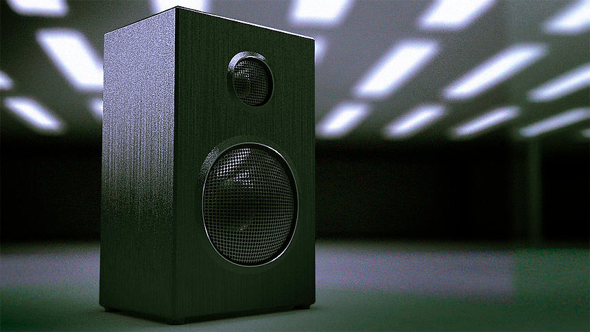 Rendering of the Speaker by Dekus on DeviantArt