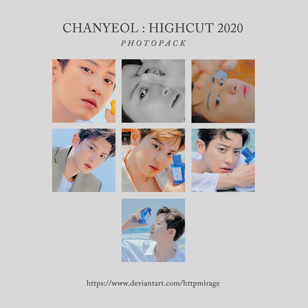 Exo Chanyeol Highcut 2020 Photopack By Httpmirage On Deviantart