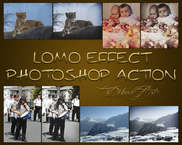 Lomo Effect Photosop Action