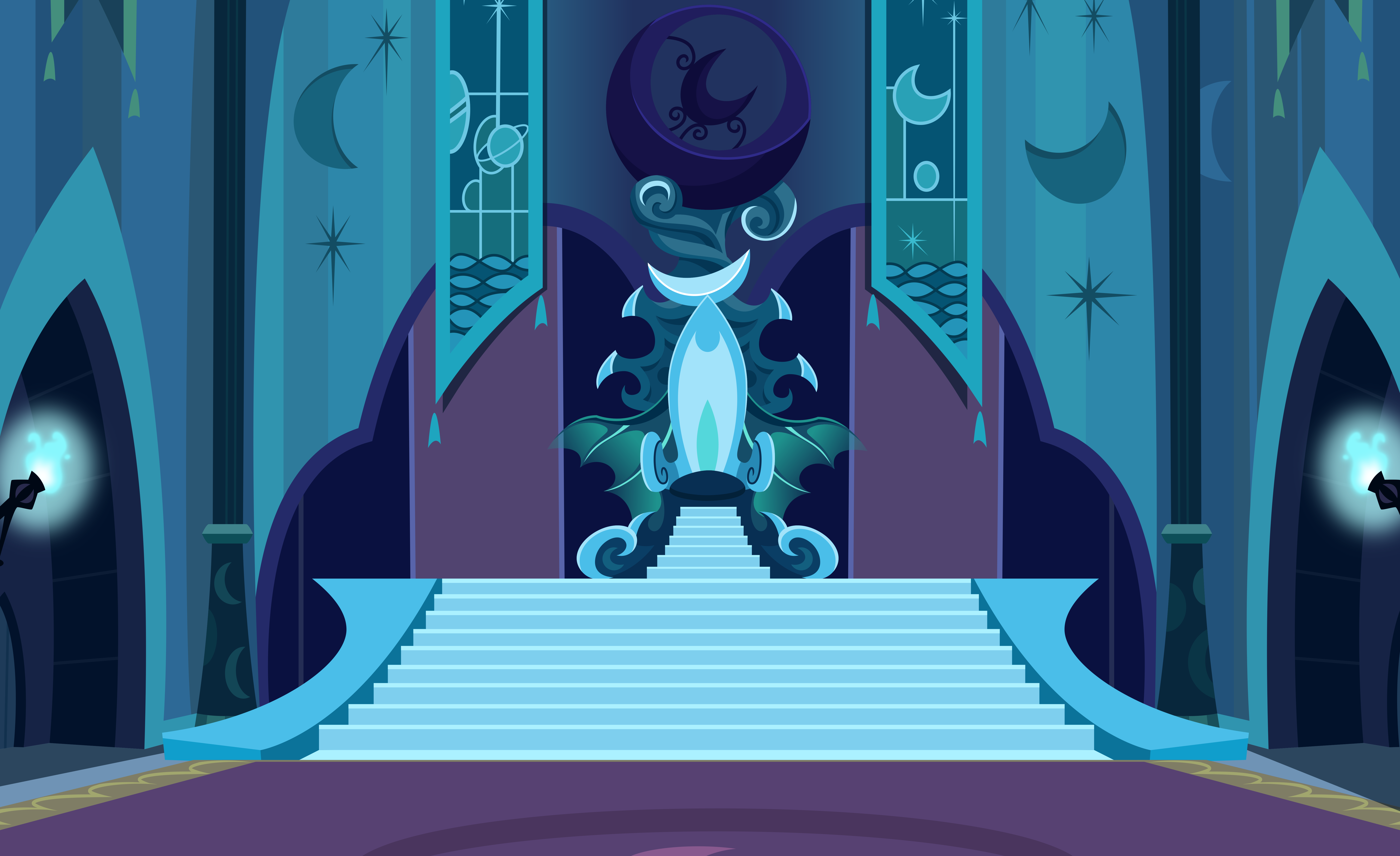 Nightmare Moon S Throne By Drakizora On Deviantart