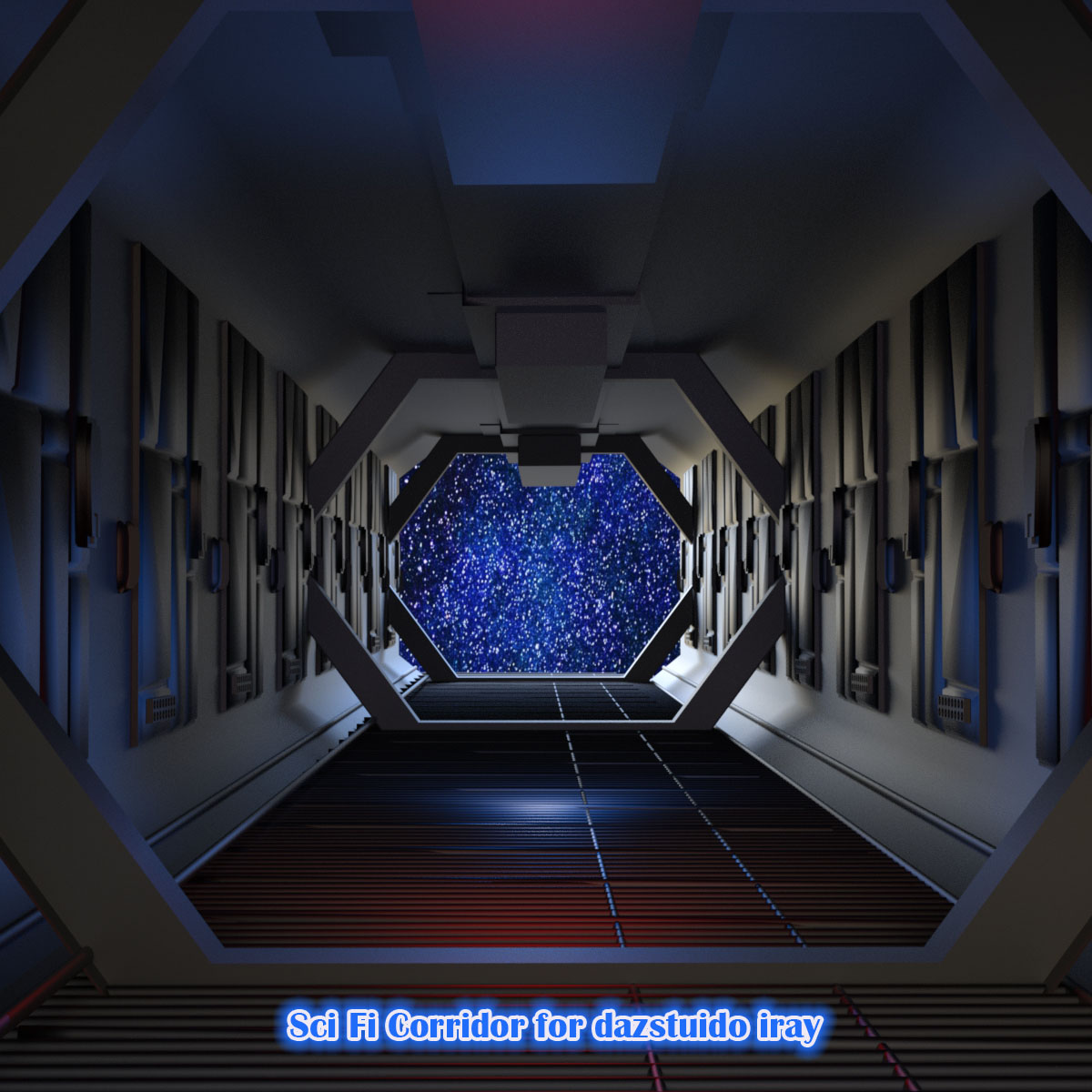 Sci Fi Corridor kalhh by kalhh on DeviantArt