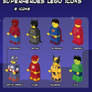 SuperHeroes Lego Icons