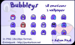 Bubbleys Emoticons