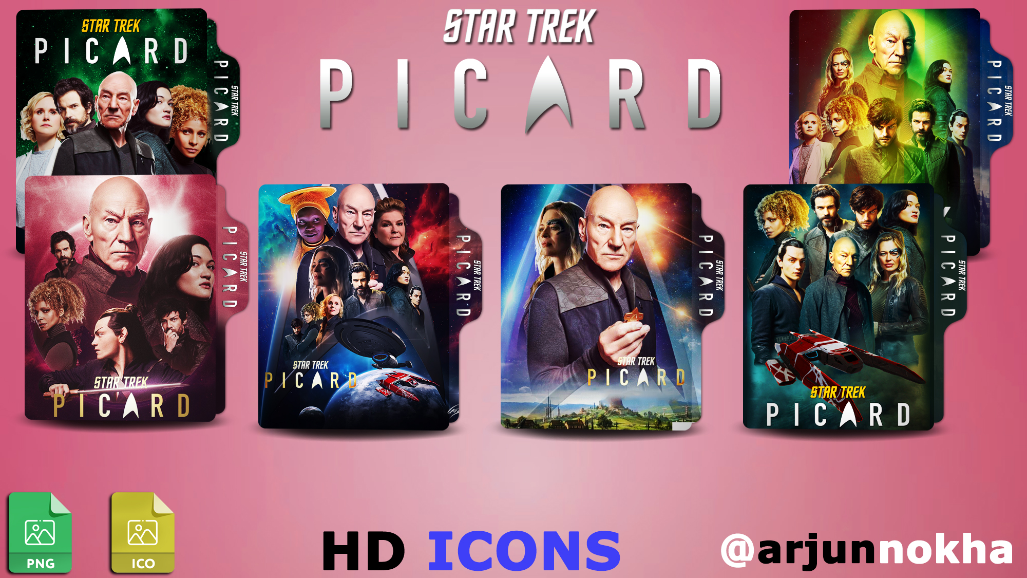 Star Trek Picard (2020-2021) S02 Folder Icons by arjunnokha on DeviantArt