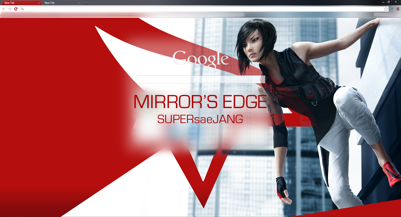 Mirror's Edge Google Chrome Theme