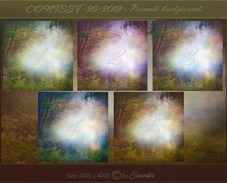 CONTEST-26-2019 - Premade backgrounds by Euselia on DeviantArt