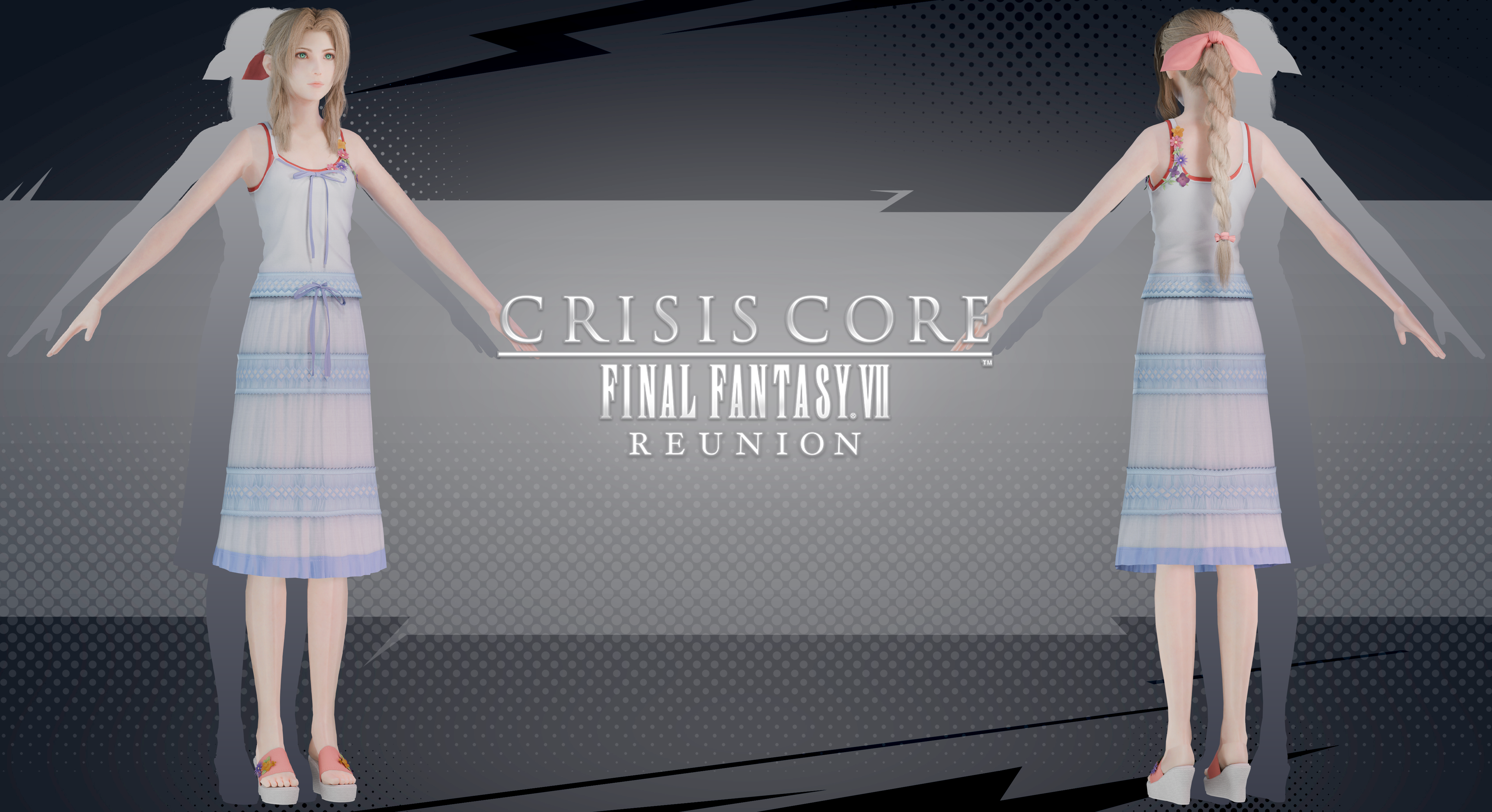 [FBX] Aerith (CCFF VII REUNION) 3d Model|DL by NekoPixil on DeviantArt