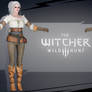  [FBX] Ciri (The Witcher 3) 3D Model