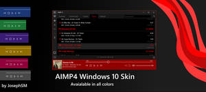 AIMP4 Windows 10 Skin