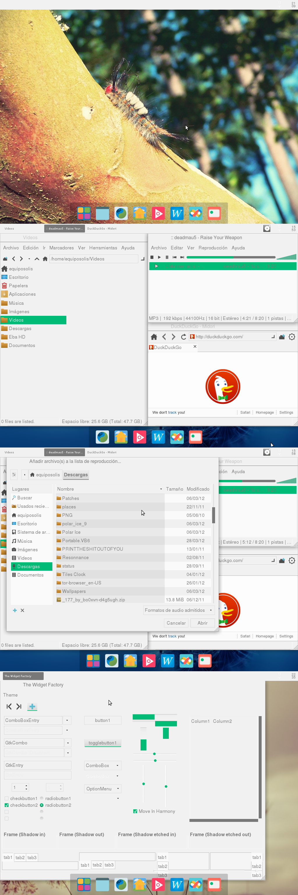 Dinnamo :: GTK 2.0 AND Openbox SKIN