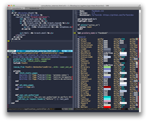 Facebook Vim ColorScheme