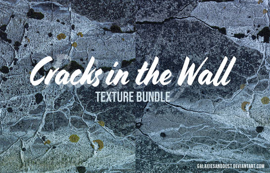 Cracks In The Wall Texture Bundle.