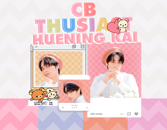 (PNG Pack) TXT Huening Kai Naver x Dispatch #1 by changbinthusiast on ...