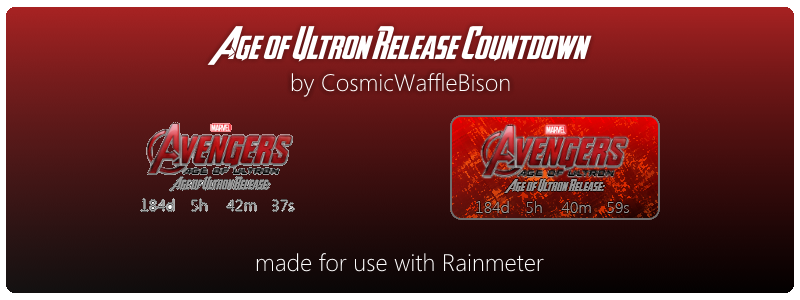 Avengers: Age of Ultron (Movie) Countdown