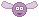 Flying purple emoticon by catluvr2