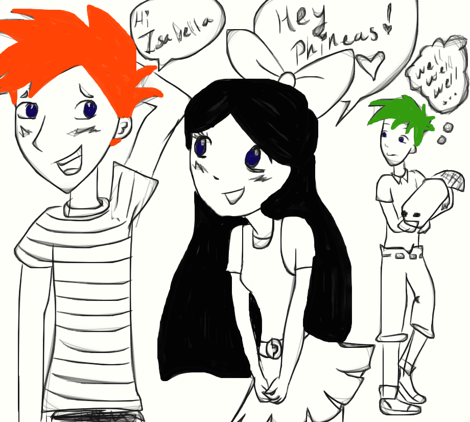 isabella phineas and ferb by PandaPandaPrincess on DeviantArt