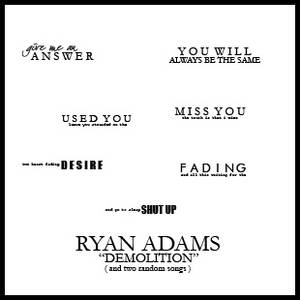 Text brushes Ryan Adams