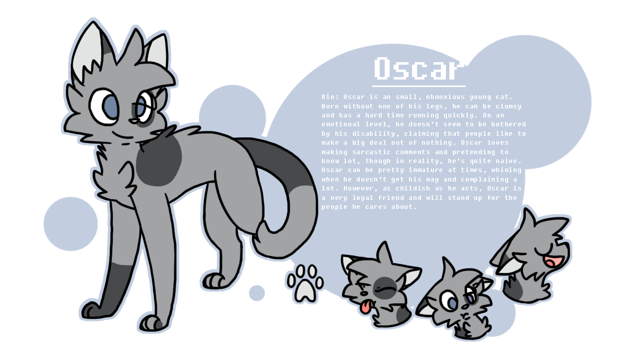 Oscar Reference by Tumblin-down on DeviantArt