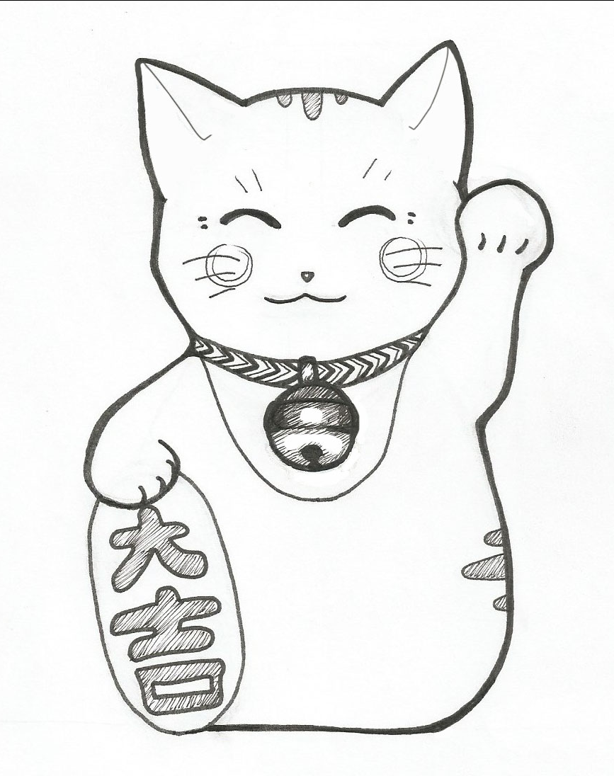 Maneki Neko by Etheim on DeviantArt