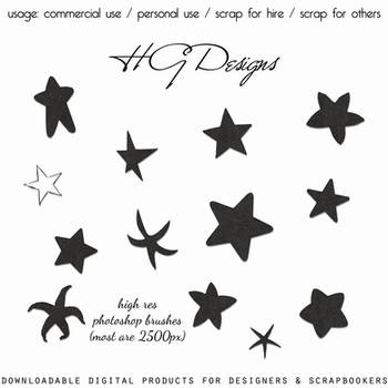 Photoshop Star Brushes