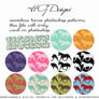 Seamless Horse Photoshop Patterns