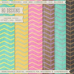 Paper Backgrounds: Chevrons