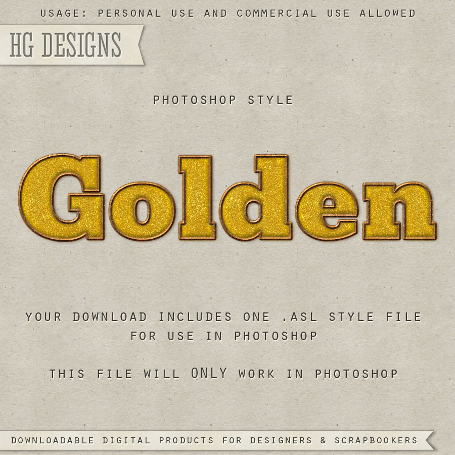 PS Style: GOLDEN