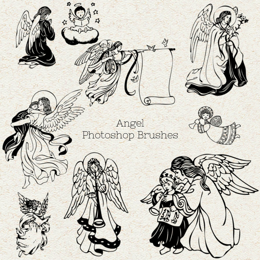 PS Brushes: Angels
