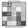 Black And White Seamless Patterns 2