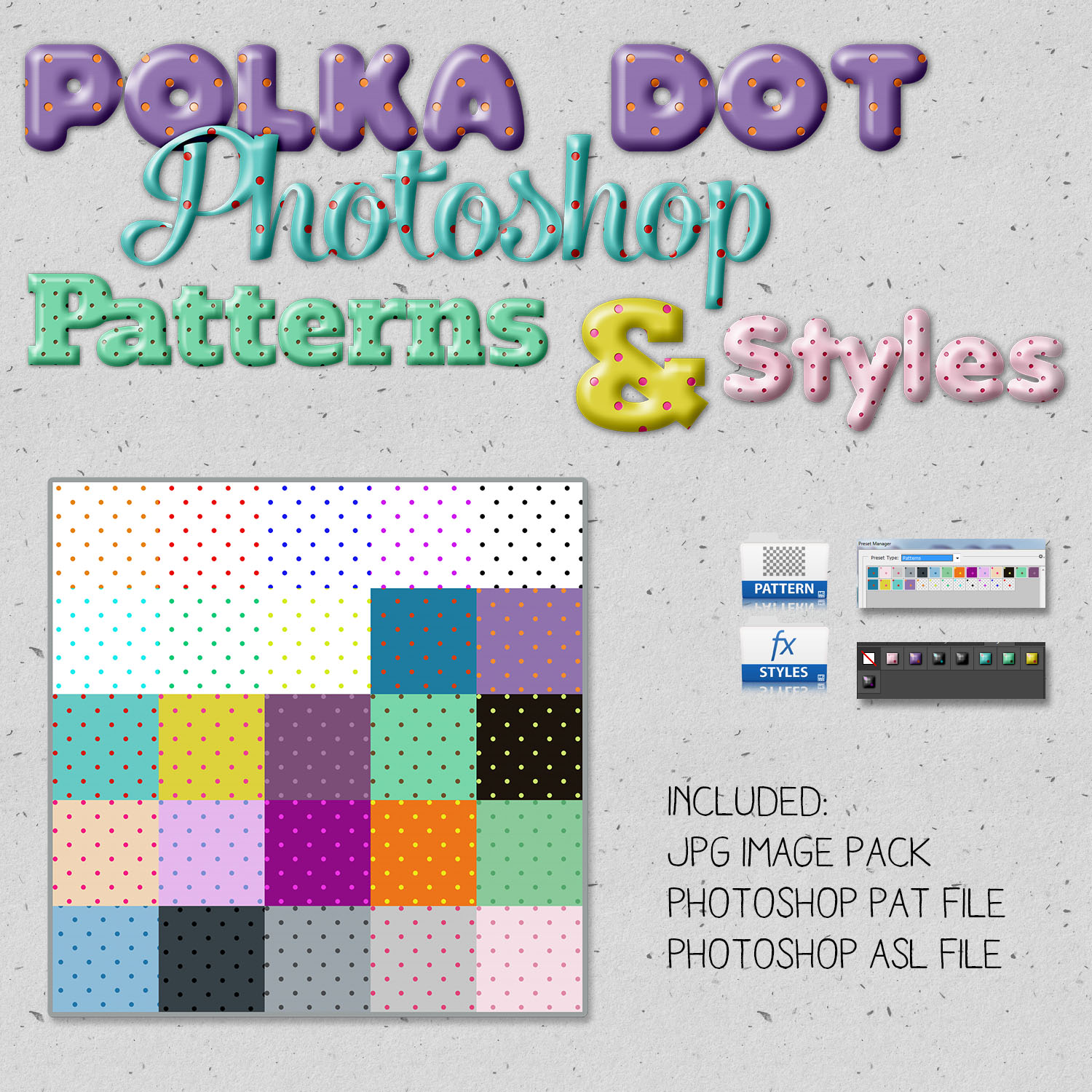 Seamless Dot Patterns