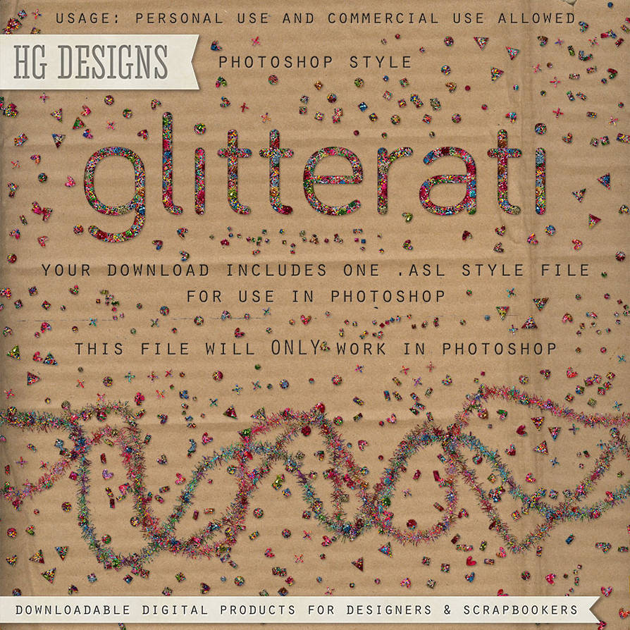 PS Style: Glitterati by HGGraphicDesigns