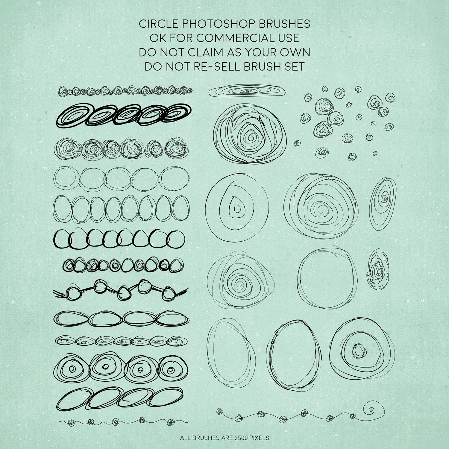 PS Brushes: Circles