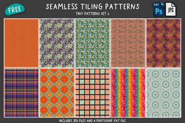 Free Tiny Patterns Set 5