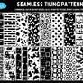 Free Black And White Abstract Seamless Patterns