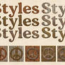 Free Old Rusted Photoshop Layer Styles