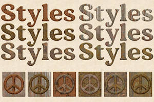 Free Old Rusted Photoshop Layer Styles