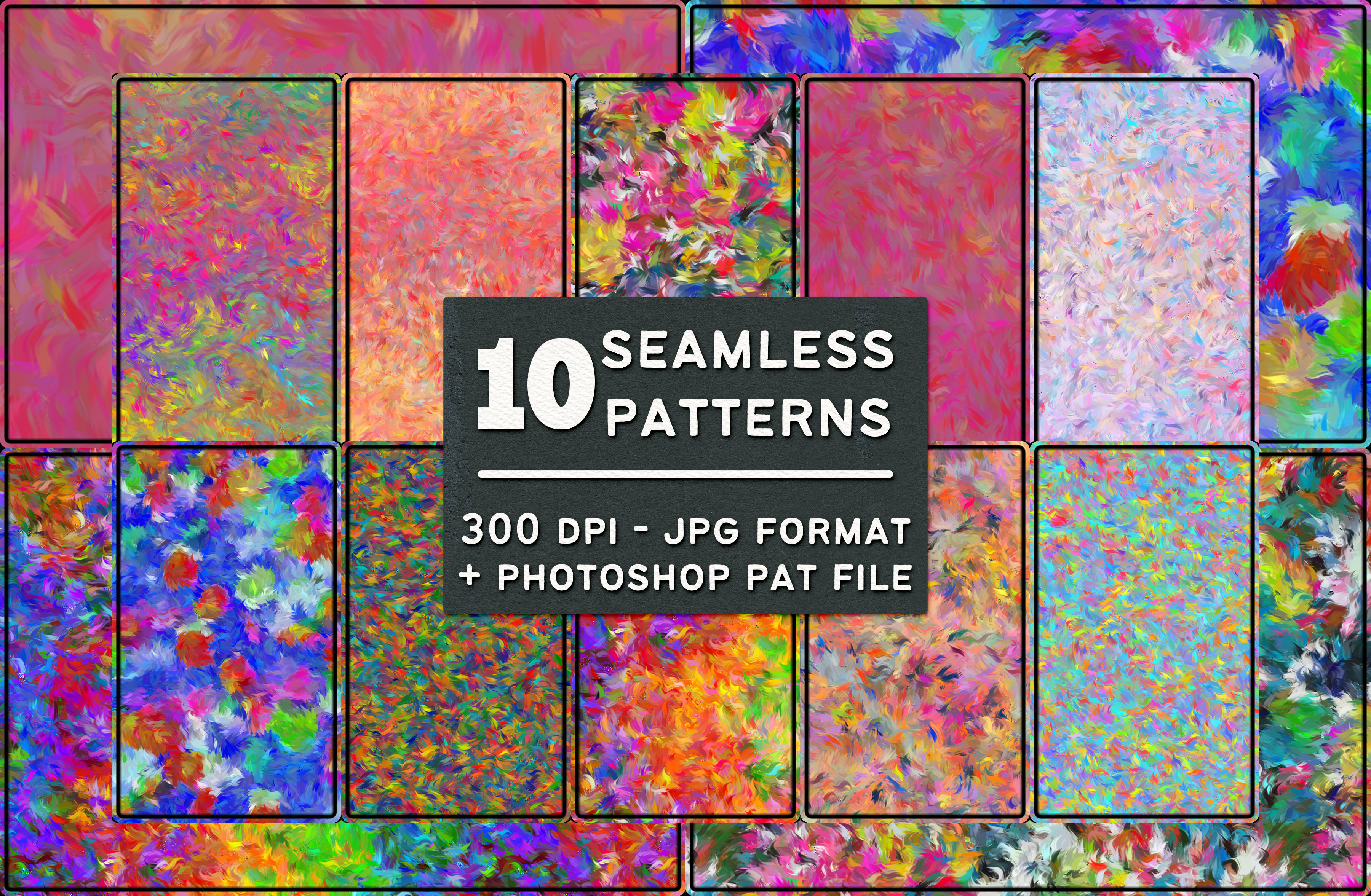 Free Seamless Tiling Pattern Set