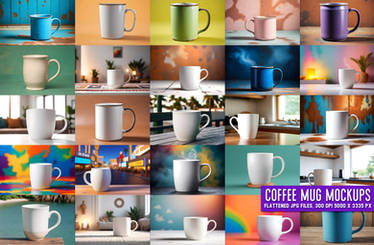 Coffee Mug Ai Generated Jpg Mockups