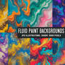 Faux Fluid Paint Backgrounds