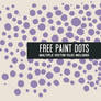 Free Vector Paint Dots