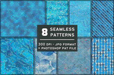 Free Seamless Tiling Patterns Set