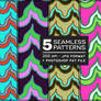 Free Hand Drawn Seamless Patterns - JPG - PAT
