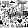 Free Vector Abstract Doodles - SVG - EPS - AI 