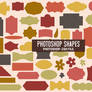 Free Photoshop Custom Shapes Set