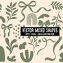 Free Assorted Vector Abstract Shapes EPS SVG .AI 