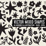 Free Vector Assorted Shapes - SVG - EPS - AI