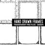 Hand Drawn Square Frame Overlays - PNG Pack