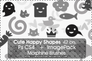 Cute Happy Brushes by morfachas