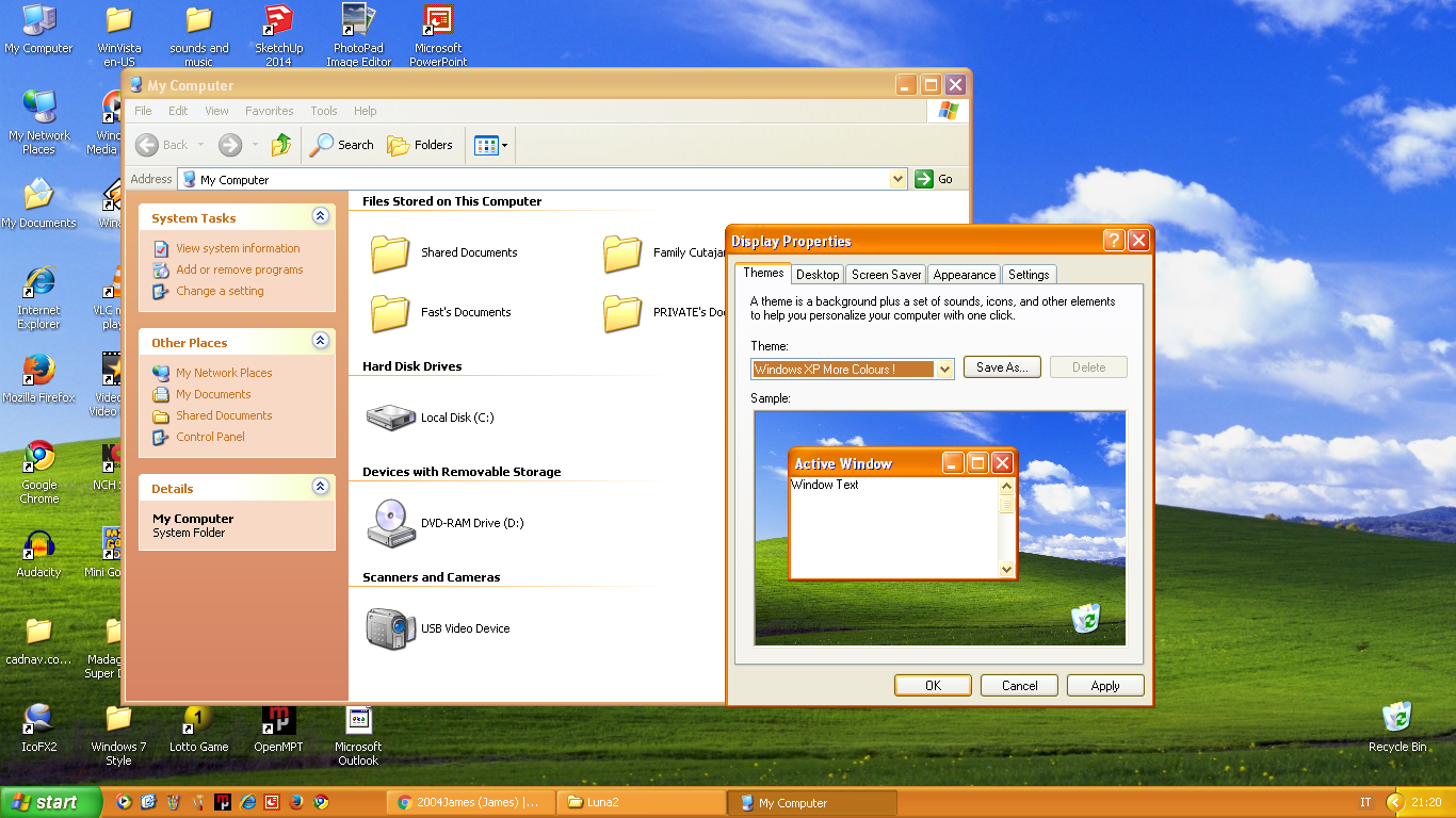 Windows Xp More Colours By 2004james On Deviantart